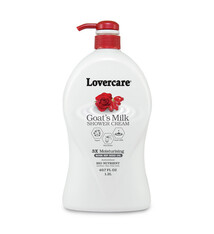 Lover's Care LOV SHOWER CREAM 40.7 OZ - ROSE HIP - SỮA TẮM SỮA DÊ, HOA HỒNG & DẦU NỤ TẦM XUÂN - LOVER'S CARE 40.7OZ