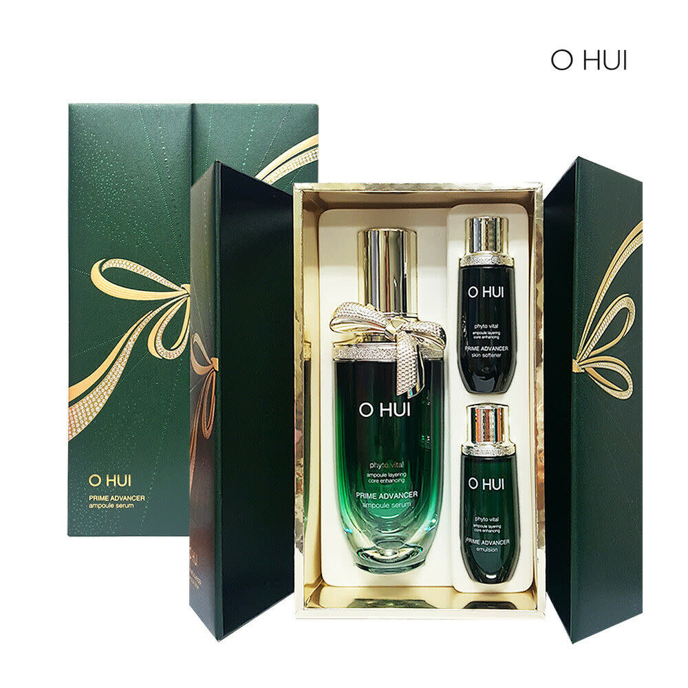 OHUI OH PRIME ADVANCER AMPOULE SERUM 90ML - TINH CHẤT THẦN THÁNH CHỐNG LÃO HÓA, TẠO LÀN DA CĂNG BÓNG