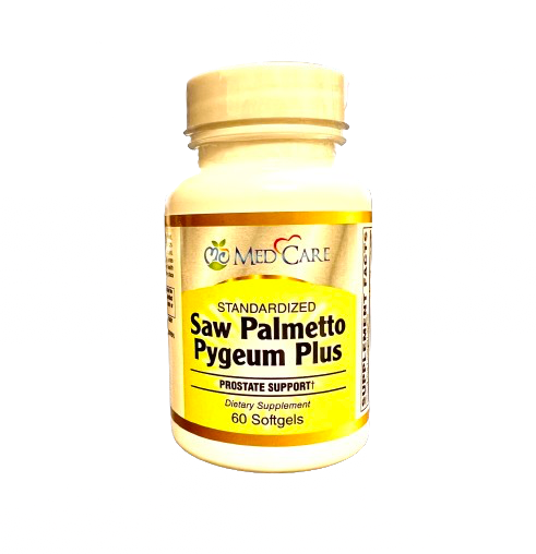 MEDCARE MC SAW PALMETTO PYGEUM PLUS 60 SOFTGELS