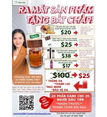 RA MẮT BỘ DƯỢC THẢO XUÂN NHAN ĐẸP - CHĂM SÓC NGƯỜI LÀM NAIL ($25)