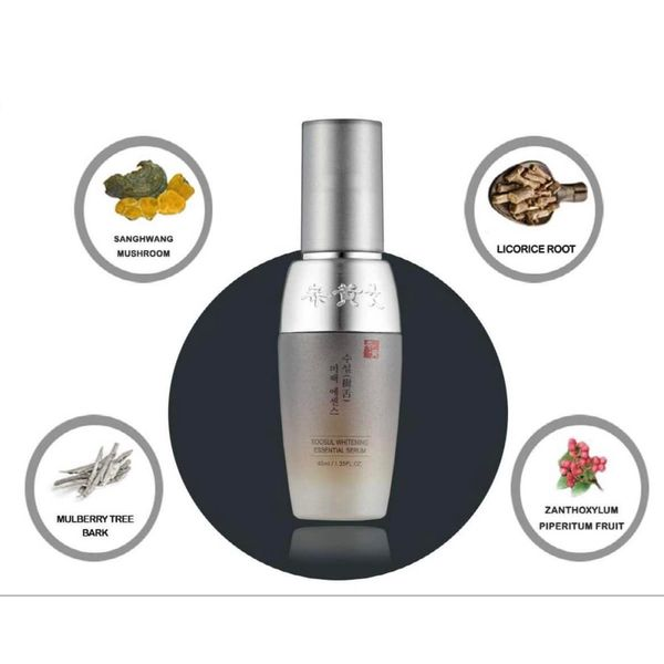SOOSUL SS WHITENING ESSENTIAL SERUM 40ML - TINH CHẤT DƯỠNG TRẮNG DA, TRỊ THÂM NÁM CHỨA NẤM THƯỢNG HOÀNG, THẢO DƯỢC HÀN QUỐC