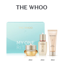 WH BICHUP MY ONE RITUAL 3PCS SET - 51107186 - BỘ KEM & TINH CHẤT XÓA NẾP NHĂN, TRẺ HÓA DA, MỊN CĂNG