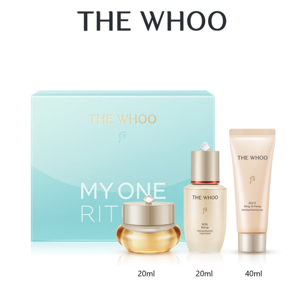WH BICHUP MY ONE RITUAL 3PCS SET - 51107186 - BỘ KEM & TINH CHẤT XÓA NẾP NHĂN, TRẺ HÓA DA, MỊN CĂNG