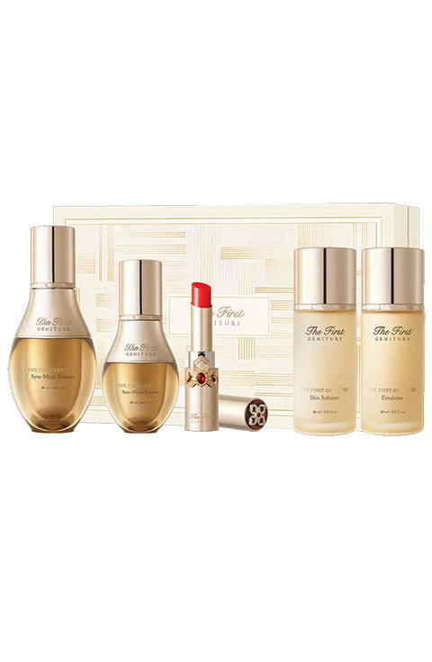 OHUI OH THE FIRST GENITURE SYM-MICRO ESSENCE 2PCS SET (50ML + 20ML) - 50710029 - TINH CHẤT SIÊU VI TẾ BÀO GỐC TÁI SINH DA, OHUI DIAMOND (BỘ 2 CHAI)