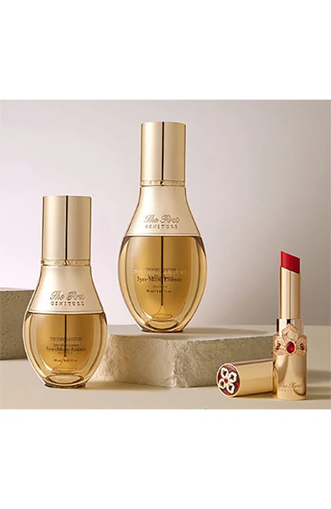 OHUI OH THE FIRST GENITURE SYM-MICRO ESSENCE 2PCS SET (50ML + 20ML) - 50710029 - TINH CHẤT SIÊU VI TẾ BÀO GỐC TÁI SINH DA, OHUI DIAMOND (BỘ 2 CHAI)