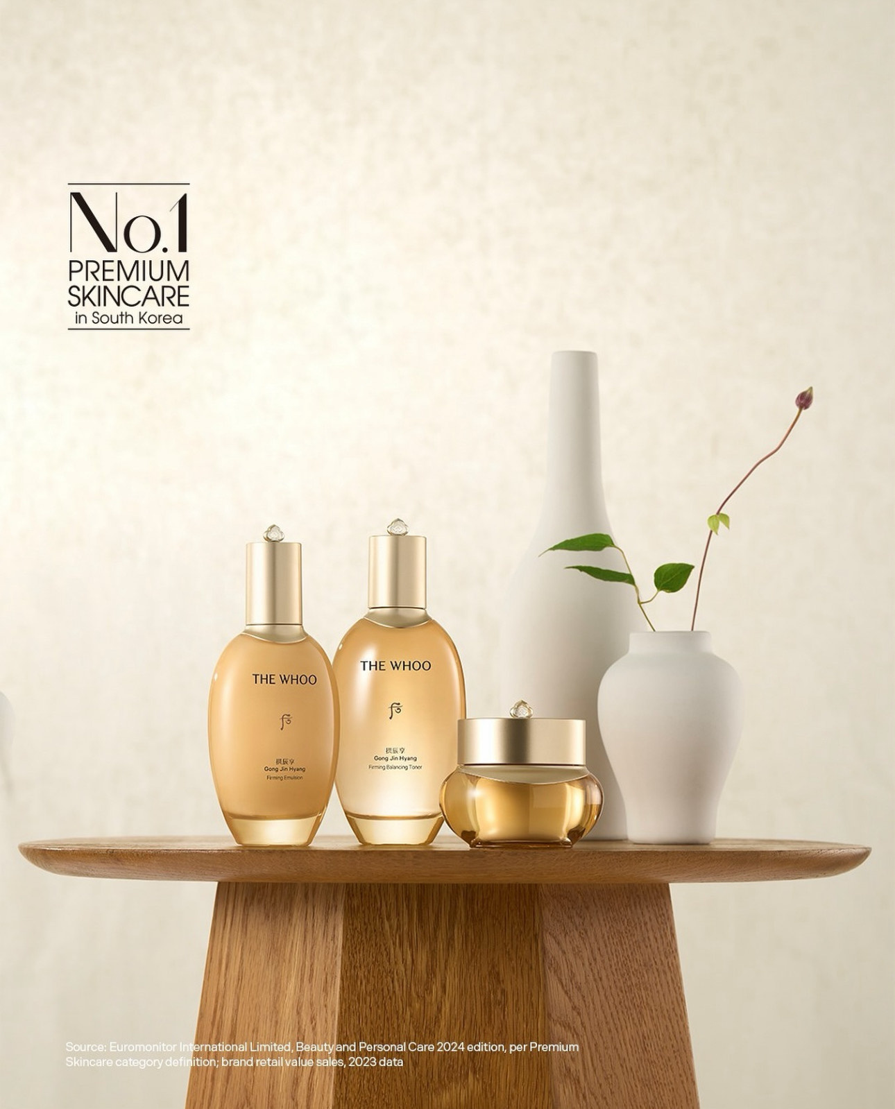 THE HISTORY OF WHOO WH GJH INYANG ROYAL FIRMING 3PCS SET (2025) - 51107017- BỘ KEM 3 LOẠI GIÚP CĂNG DA, CHỐNG LÃO HÓA , XÓA NẾP NHĂN