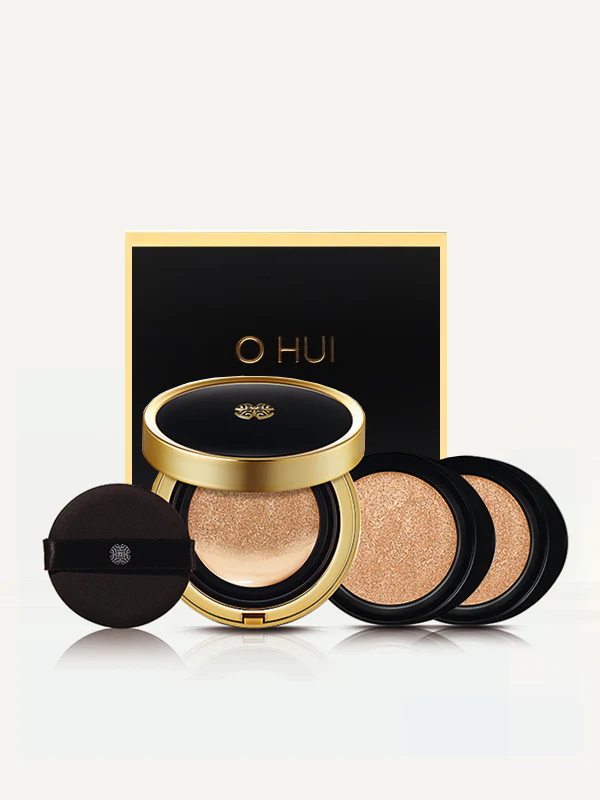 OHUI OH ULTIMATE COVER CC CUSHION COMPACT  02   NATURAL BEIGE  - PHẤN NỀN DẠNG NƯỚC TRÊN BÔNG PHẤN, CHE KHUYẾT ĐIỂM OHUI - #02 (MÀU DA TỰ NHIÊN)