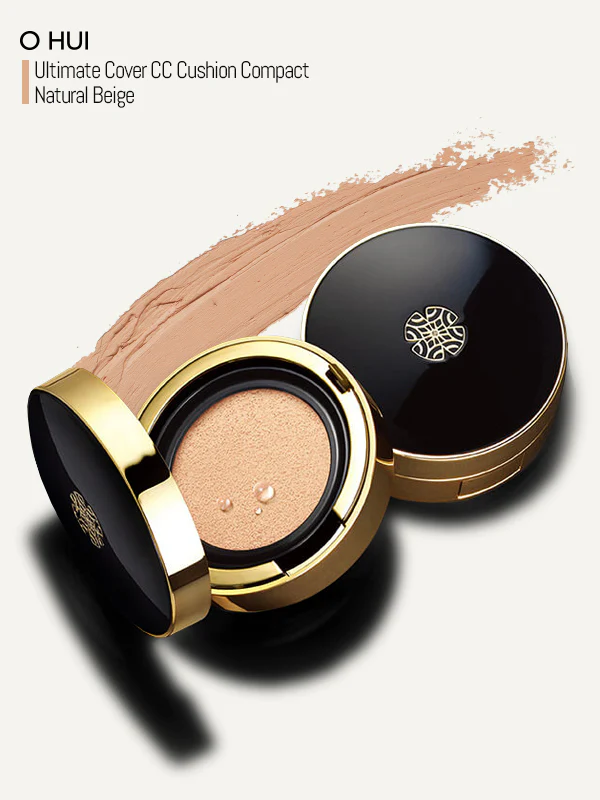 OHUI OH ULTIMATE COVER CC CUSHION COMPACT  02   NATURAL BEIGE  - PHẤN NỀN DẠNG NƯỚC TRÊN BÔNG PHẤN, CHE KHUYẾT ĐIỂM OHUI - #02 (MÀU DA TỰ NHIÊN)