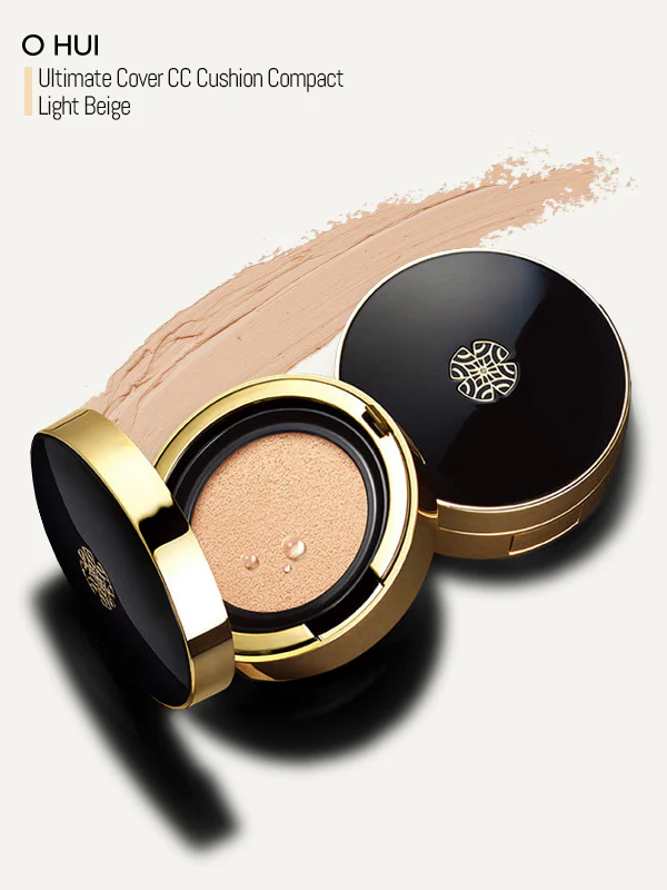 OHUI OH ULTIMATE COVER CC CUSHION #01 (LIGHT BEIGE)  - PHẤN NỀN DẠNG NƯỚC TRÊN BÔNG PHẤN, CHE KHUYẾT ĐIỂM OHUI - #01 (MÀU DA TRẮNG SÁNG)