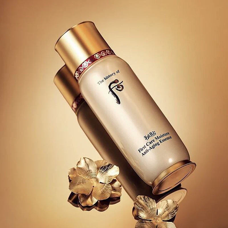 THE HISTORY OF WHOO WH BICHUP FIRST CARE MOISTURE ANTI-AGING ESSENCE 90ML - TINH CHẤT TUẦN HOÀN CHỐNG LÃO HÓA, TỰ TÁI SINH DA