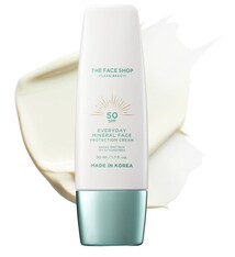 THE FACE SHOP TF NATURAL ECO NO SHINE HYDRATING SUNSCREEN  SPF50+ (50ML) - KEM CHỐNG NẮNG HÀN QUỐC - KHÔNG GÂY BÓNG, DƯỠNG ẨM CHO DA SPF50+