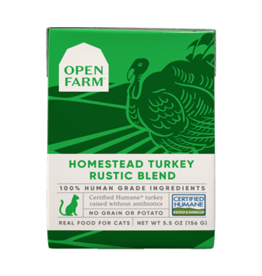 Open Farm Open Farm - Cat - Rustic Turkey Blend - 5.5oz