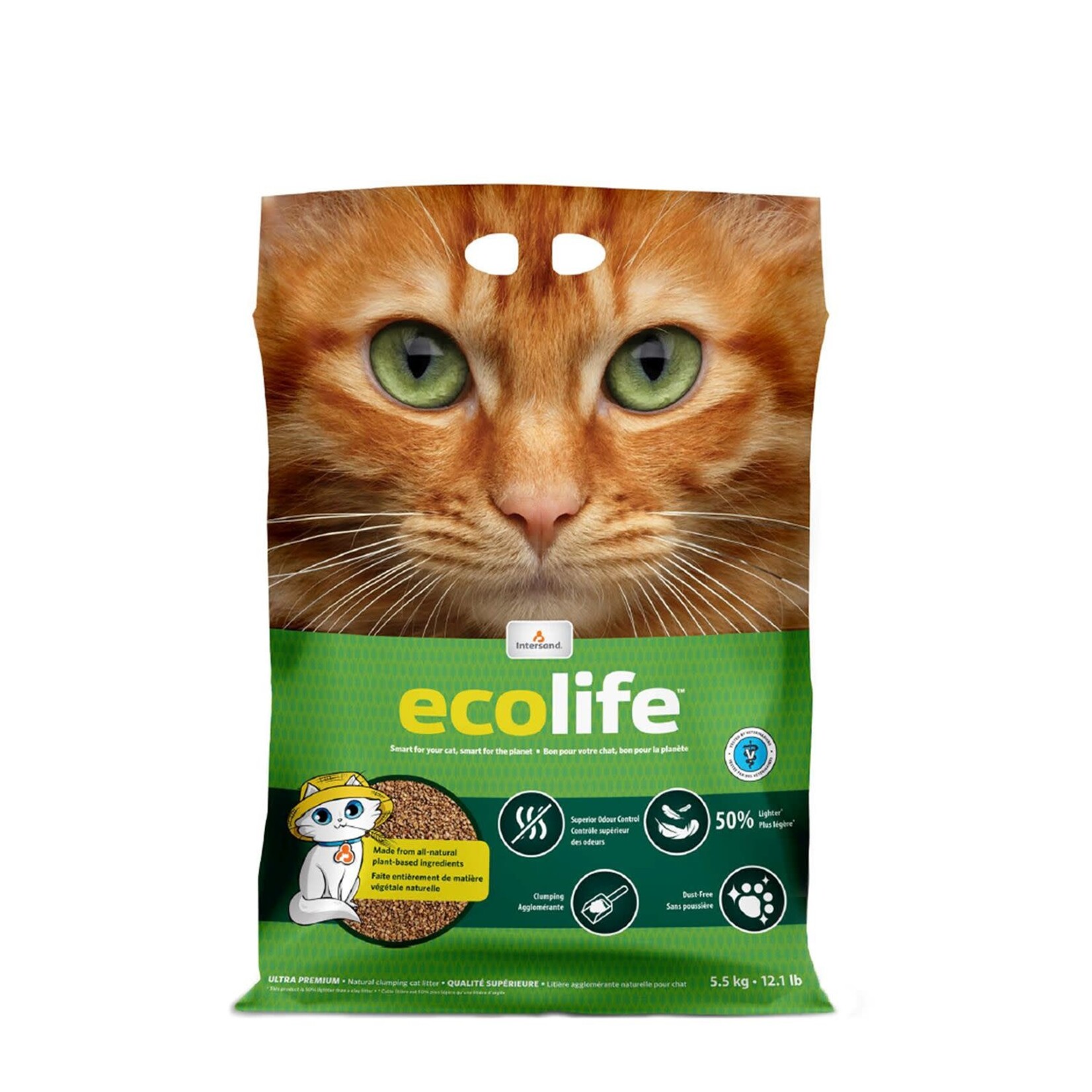 Intersand - Earth-Friendly Clumping - Eco Life - 5.5kg