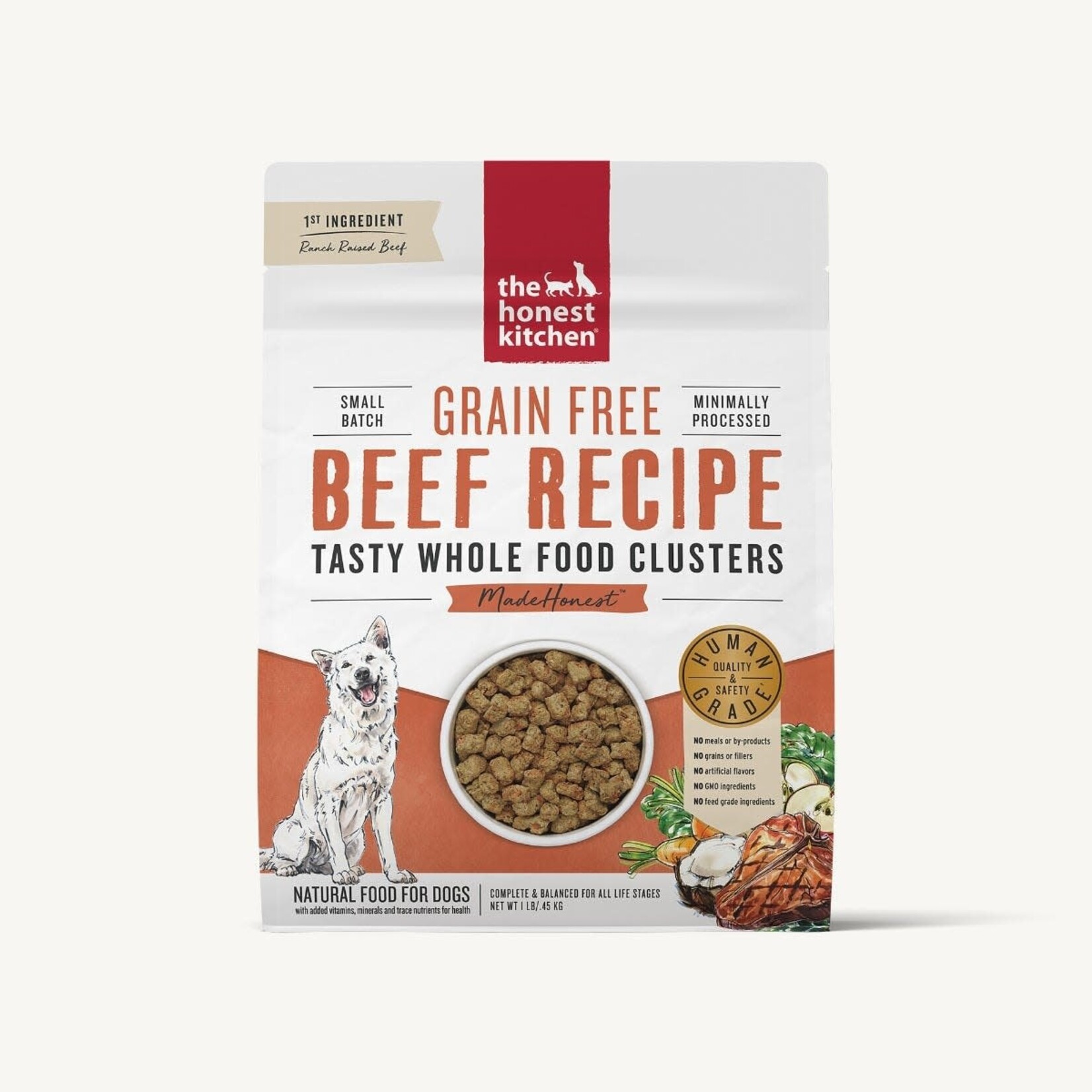 Honest Kitchen - Bouchées déshydratées - Boeuf