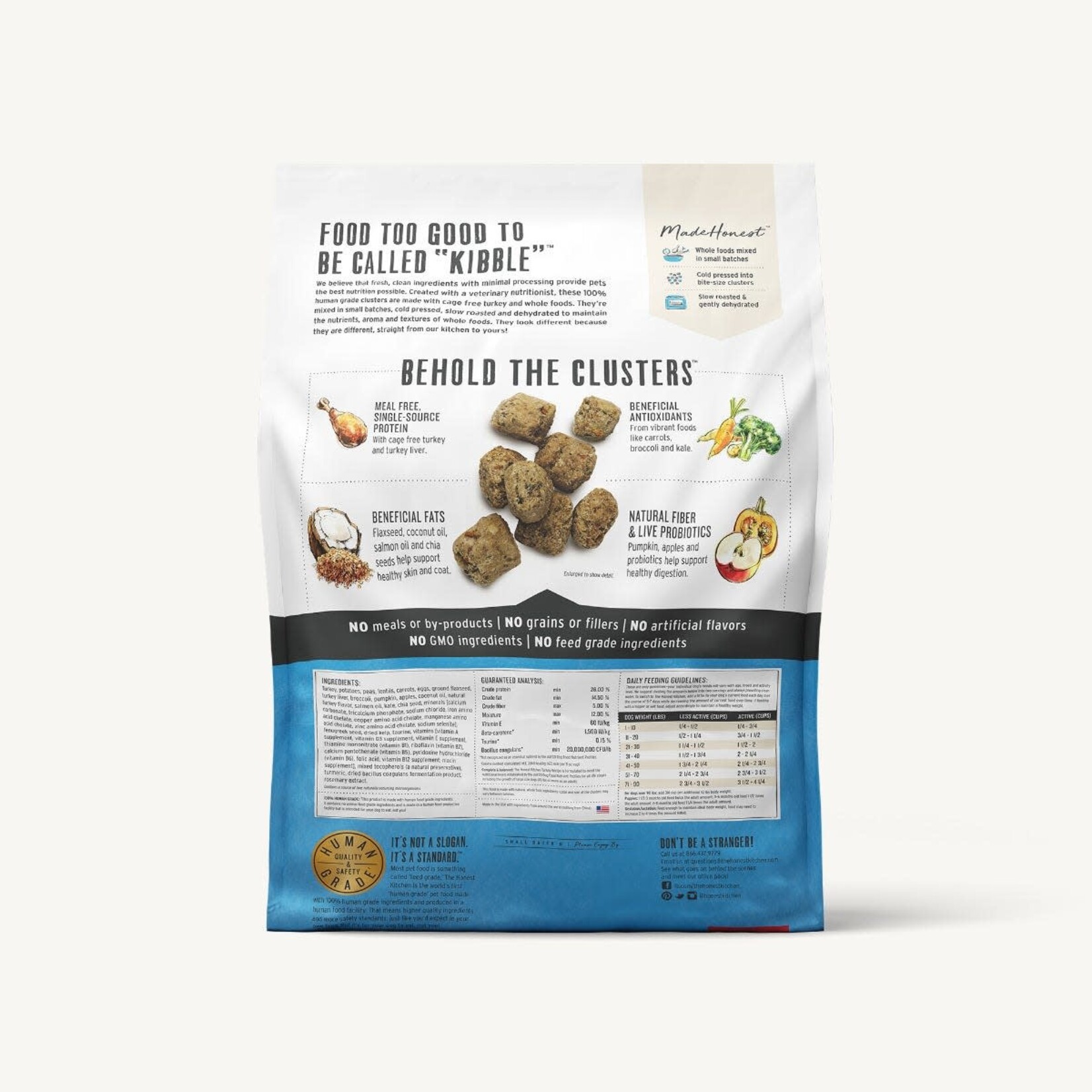 Honest Kitchen - Whole Food Clusters - Turkey