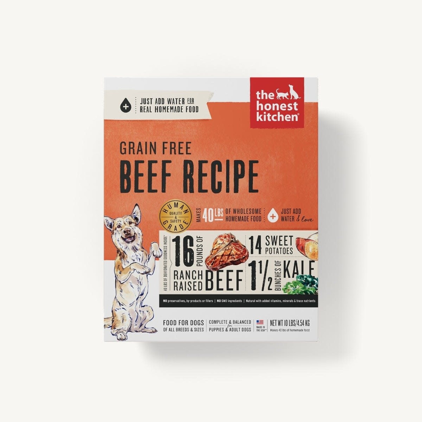 Honest Kitchen Honest Kitchen -   Sans grains - Recette au boeuf