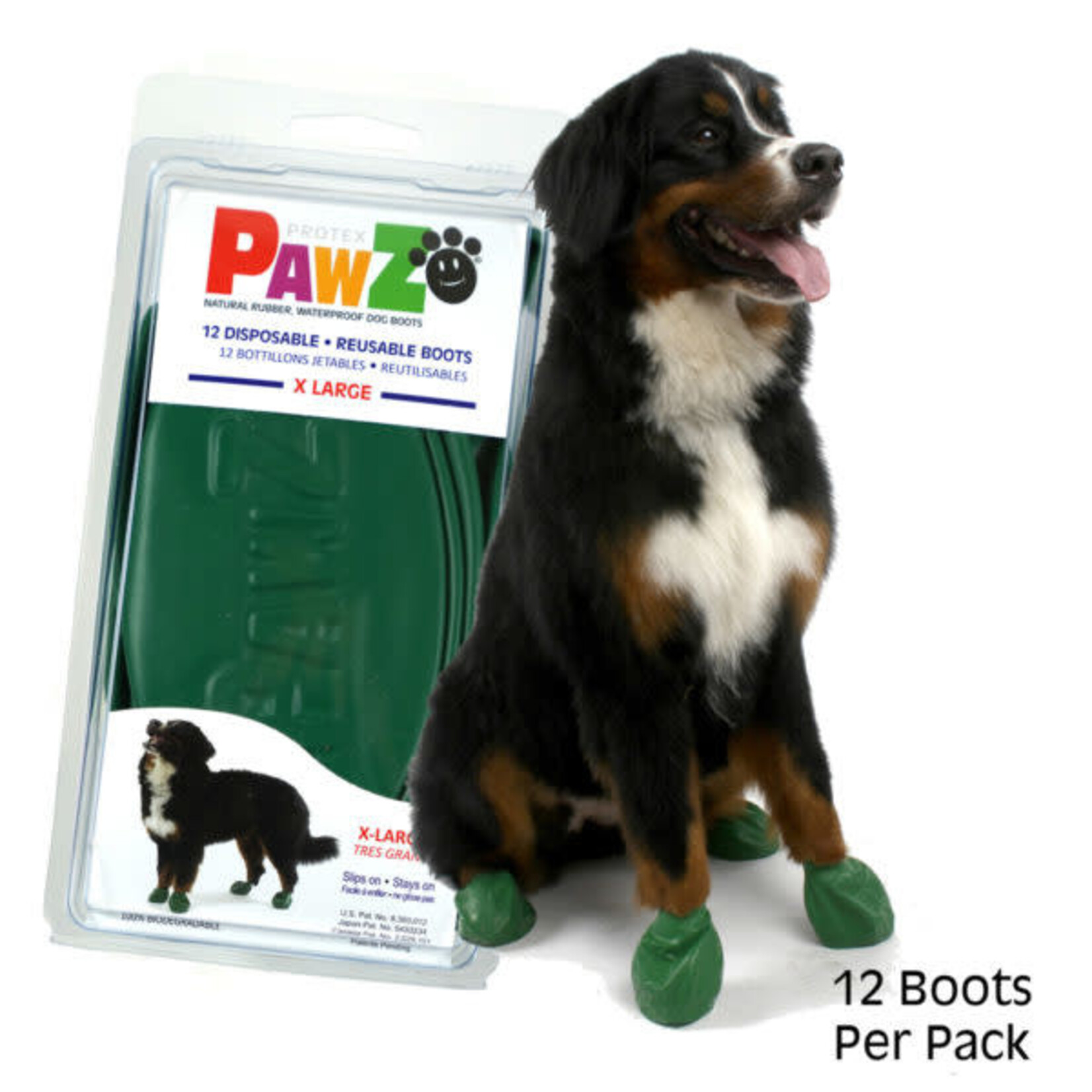 Pawz Disposable Dog Boots - Assorted Colours