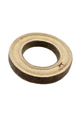 Tall Tails - Natural Leather & Wool Ring