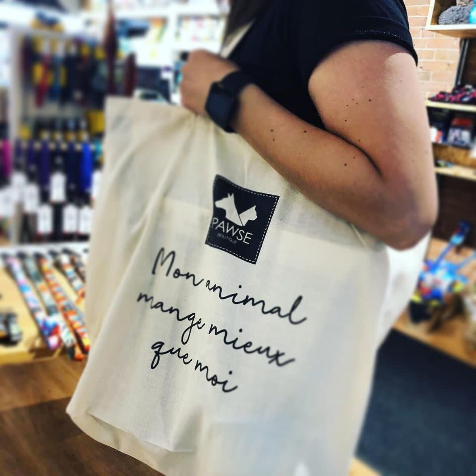 Pawse Boutique - Reusable Canvas Bag