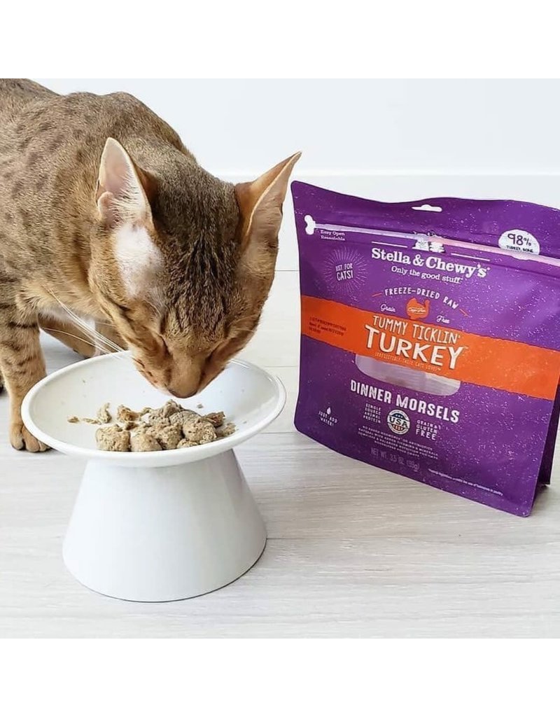 Stella & Chewy’s - Cat - Tummy Ticklin' Turkey Freeze-Dried Dinner Morsels