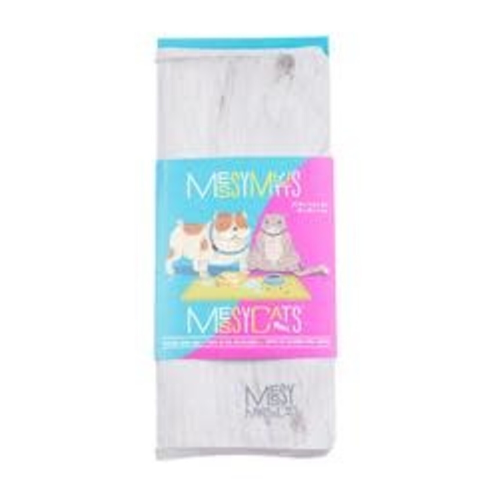 Messy Mutts - Tapis en silicone avec bord surélevé - Marbre
