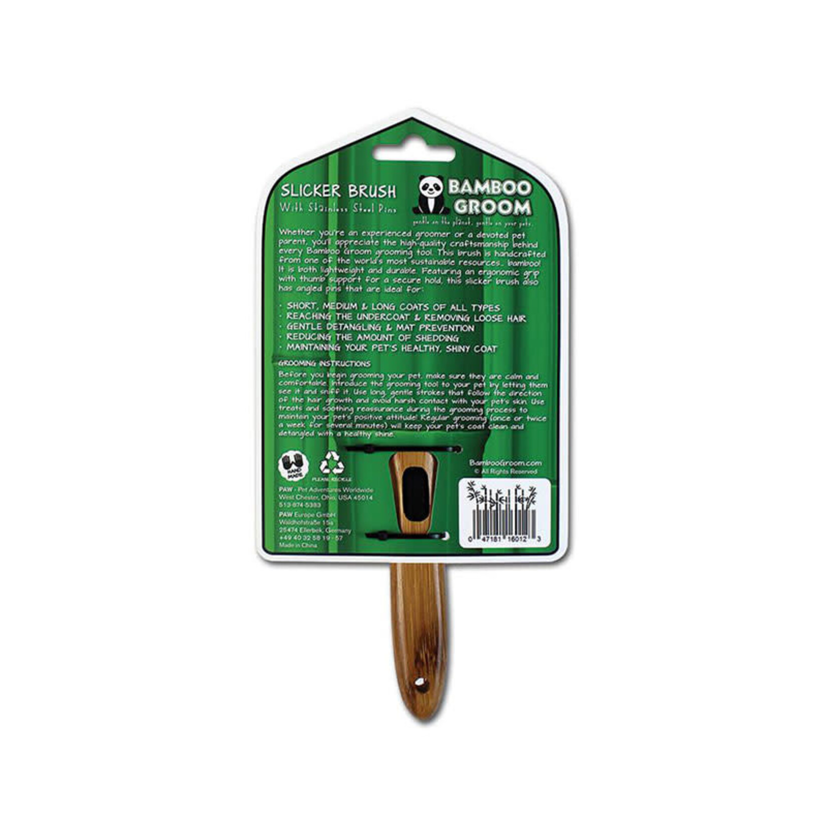 Bamboo Groom - Slicker Brush