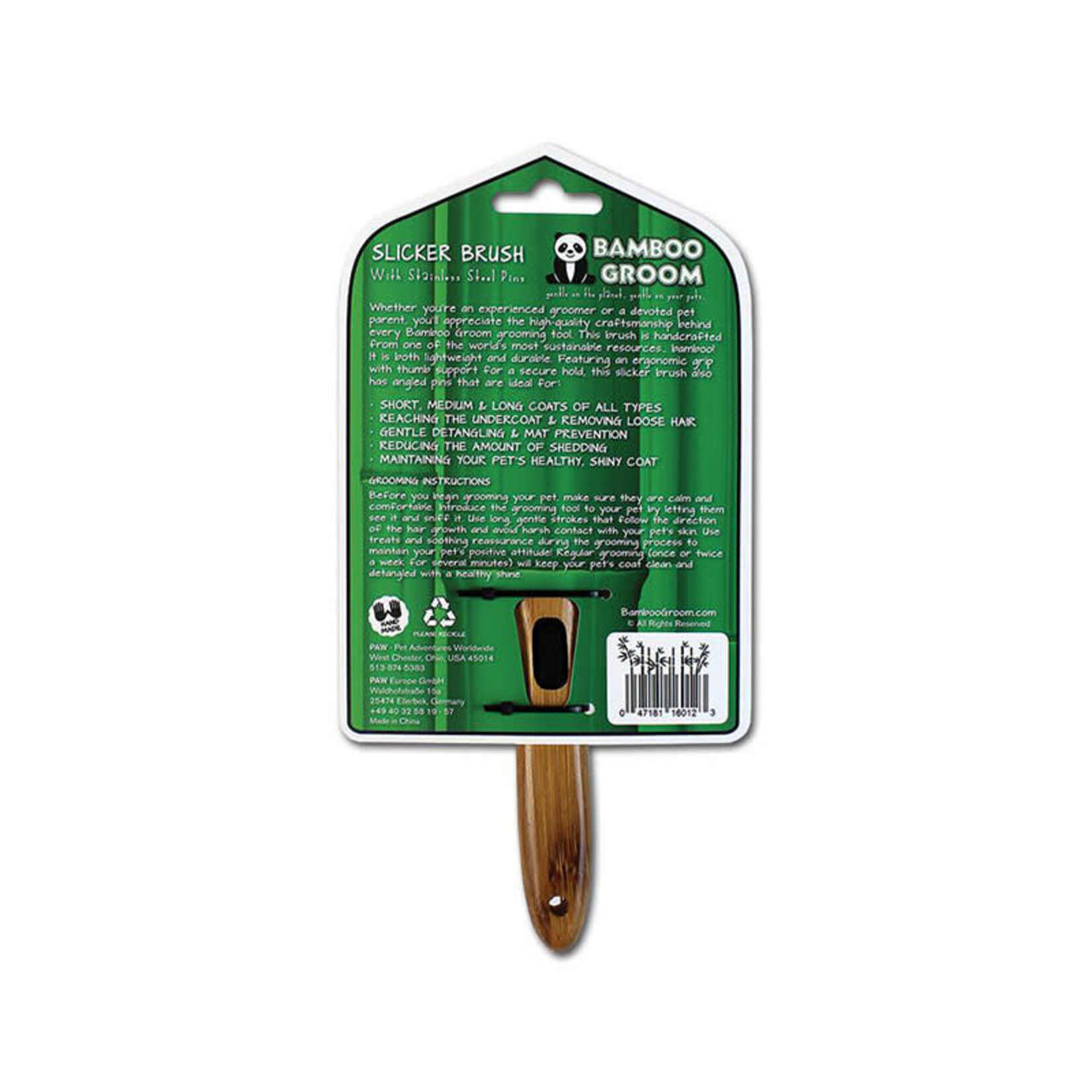 Bamboo Groom - Slicker Brush