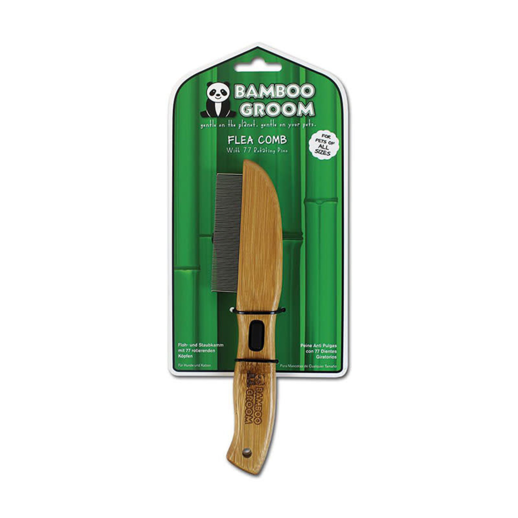 Bamboo Groom - Flea Comb