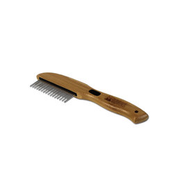 Bamboo Groom - Course Comb (31 Rotating Pins)