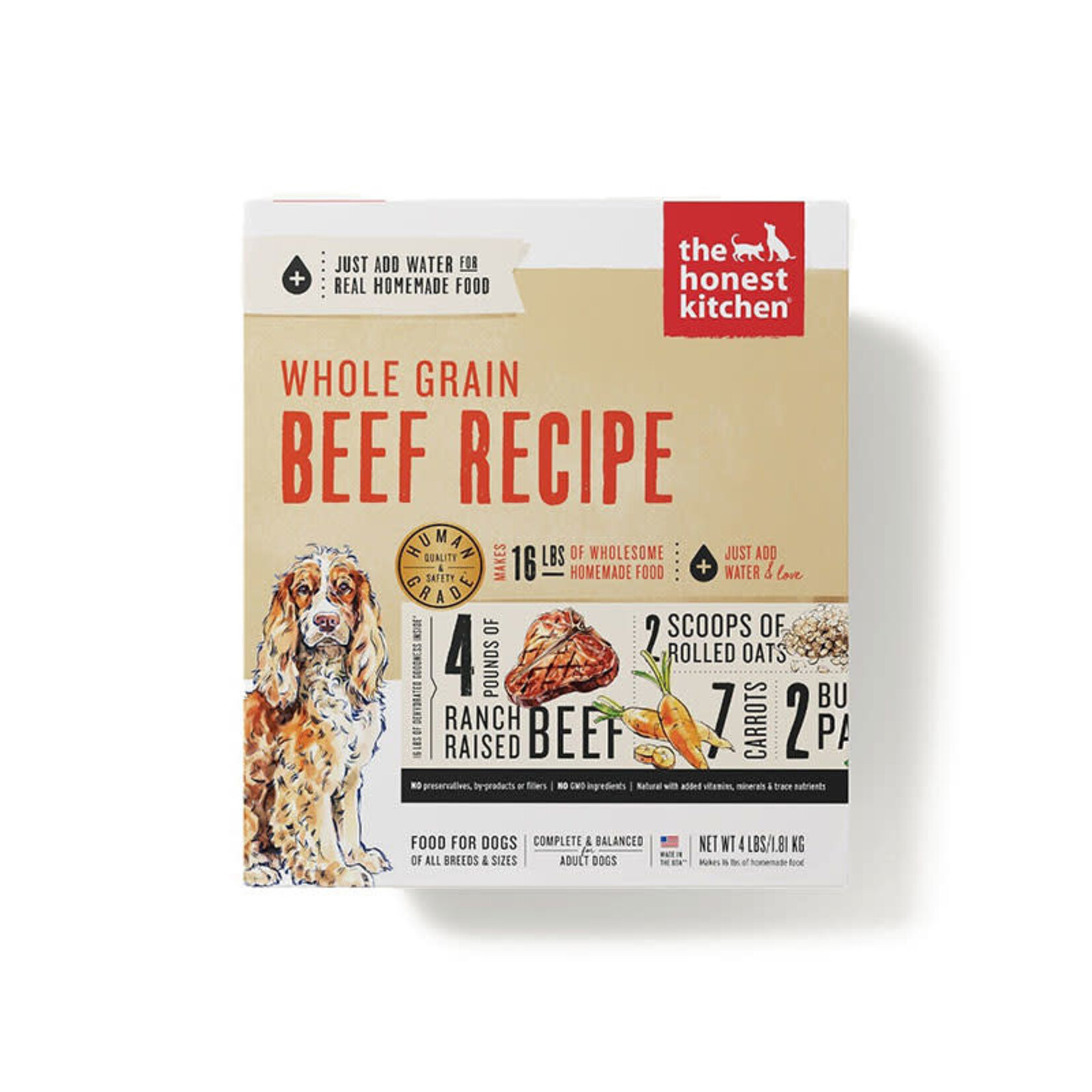 Honest Kitchen Honest Kitchen - Whole Grain - Beef Recipe