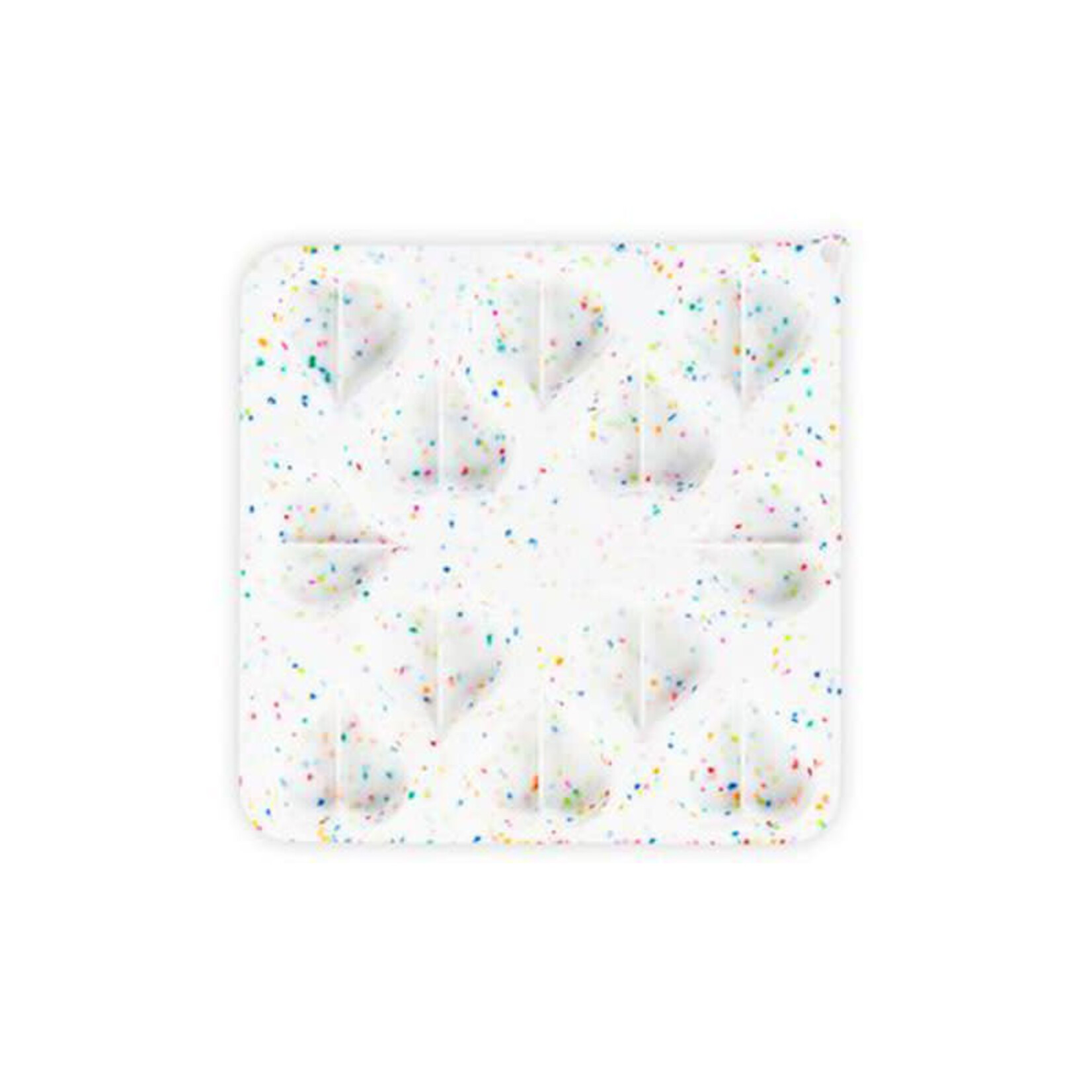 Messy Mutts - Moule en forme de Coeur - Confetti