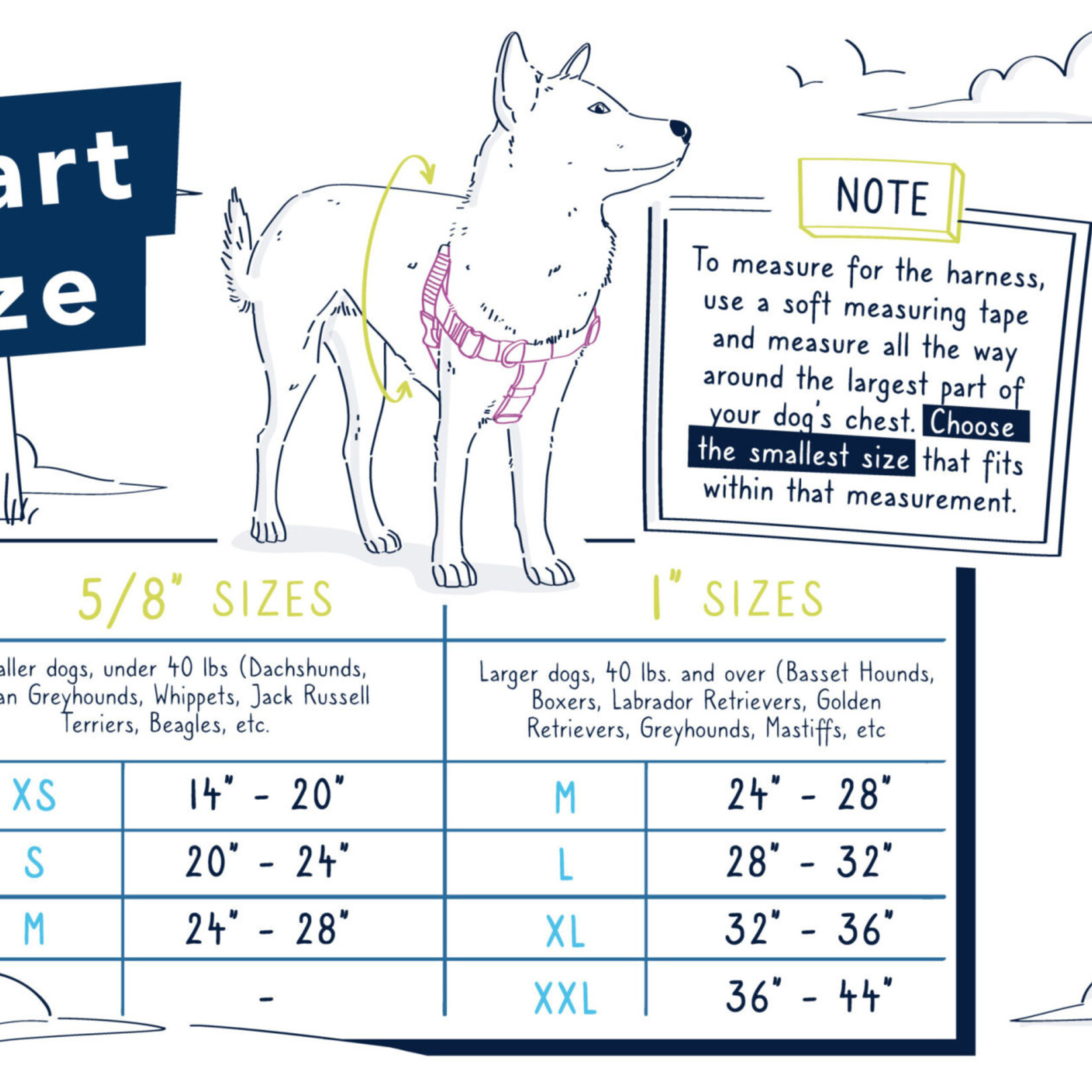 Harnais Freedom No-Pull - Noir - XS