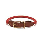 Knotty Pets - Adjustable Rope Collar - Red