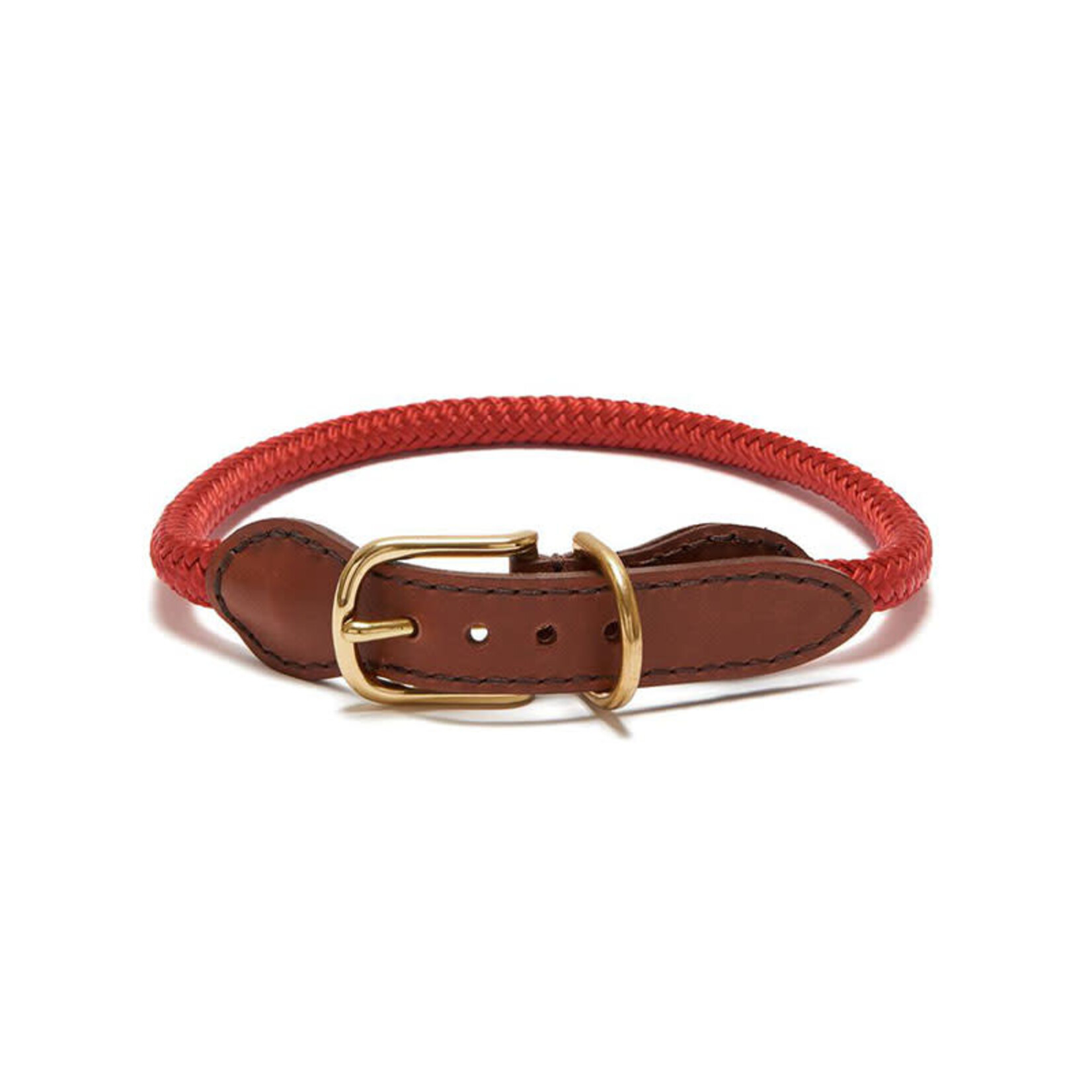 Knotty Pets - Adjustable Rope Collar - Red - Boutique Pawse