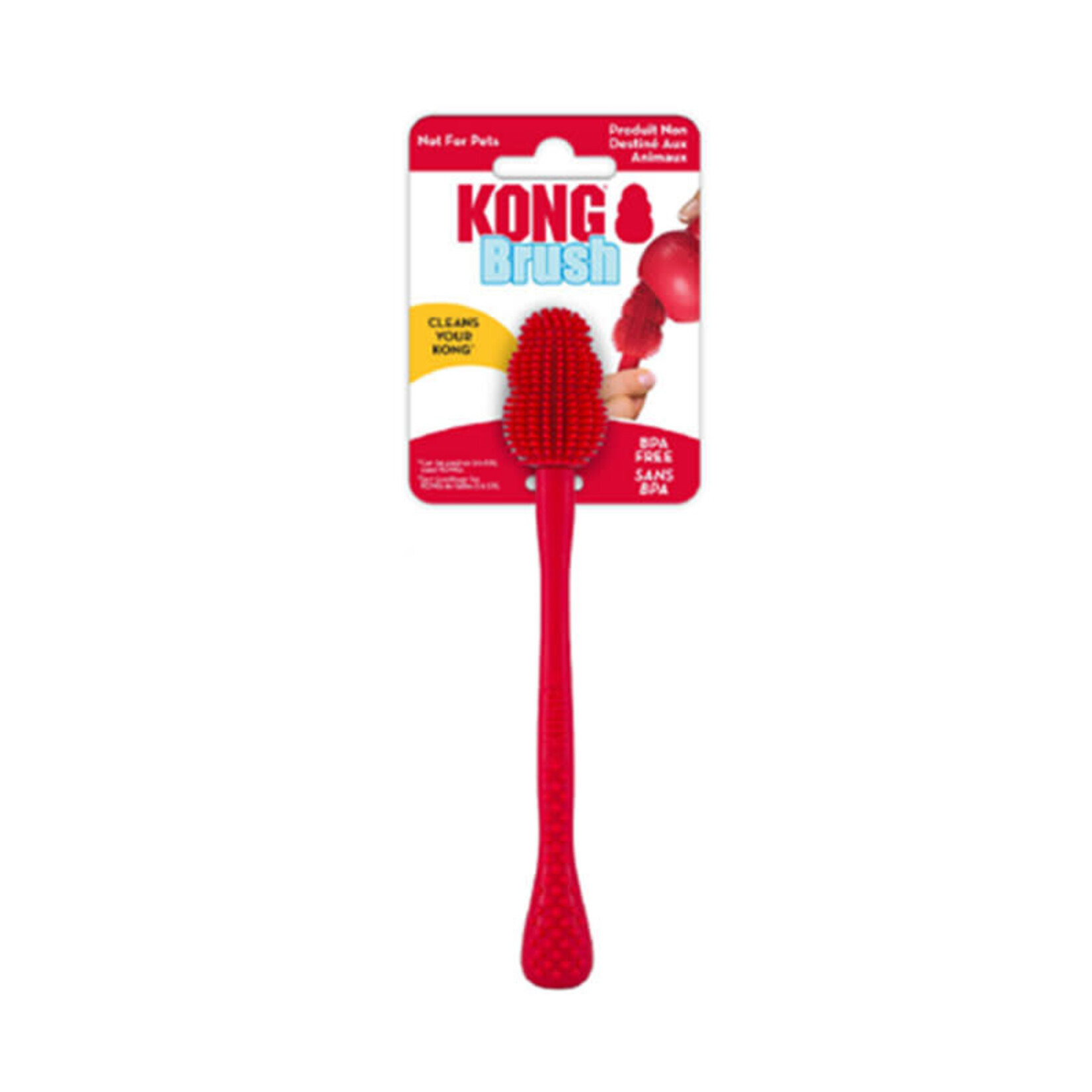 Kong - Brosse en silicone