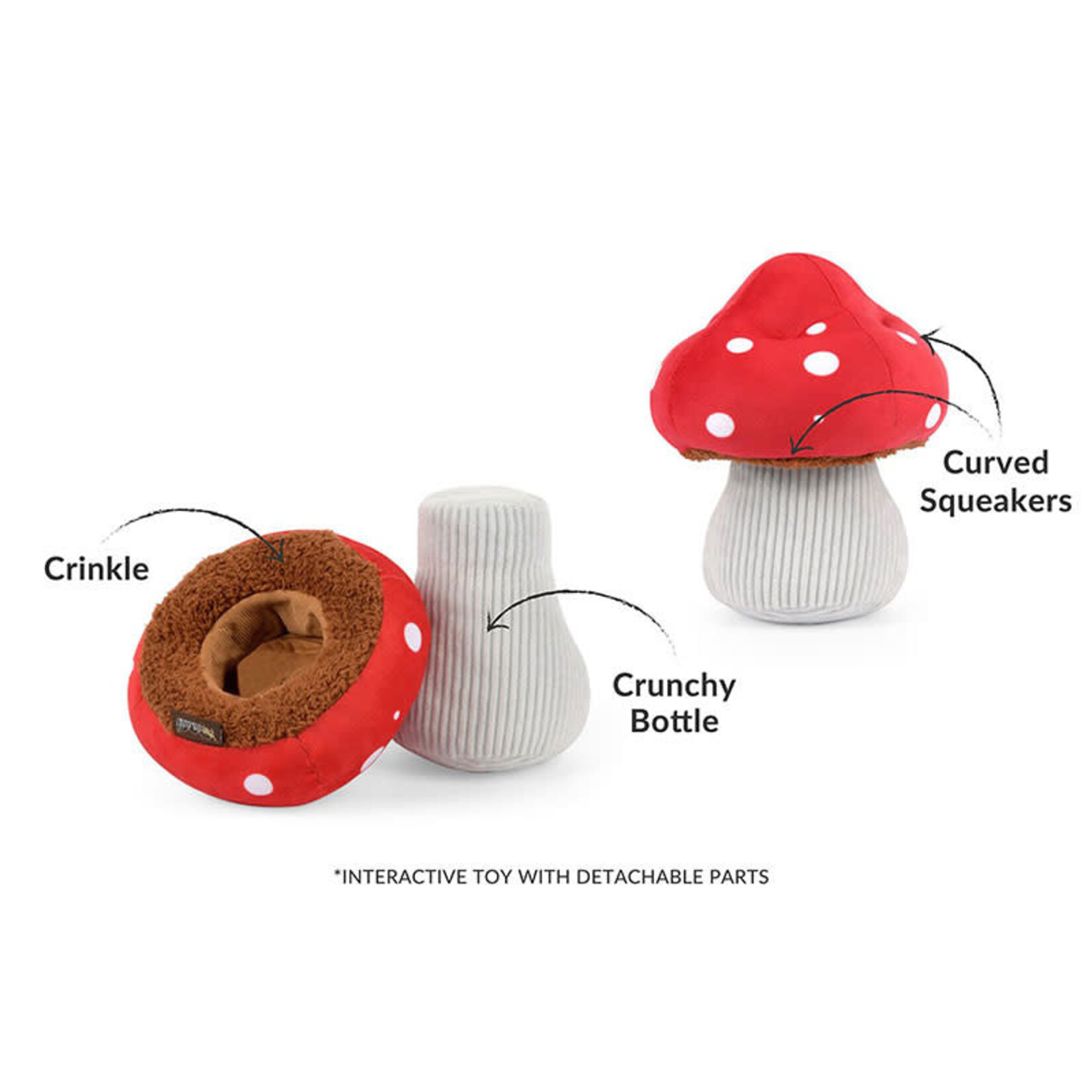 Pet PLAY - Blooming Buddies Collection - Mutt Mushroom