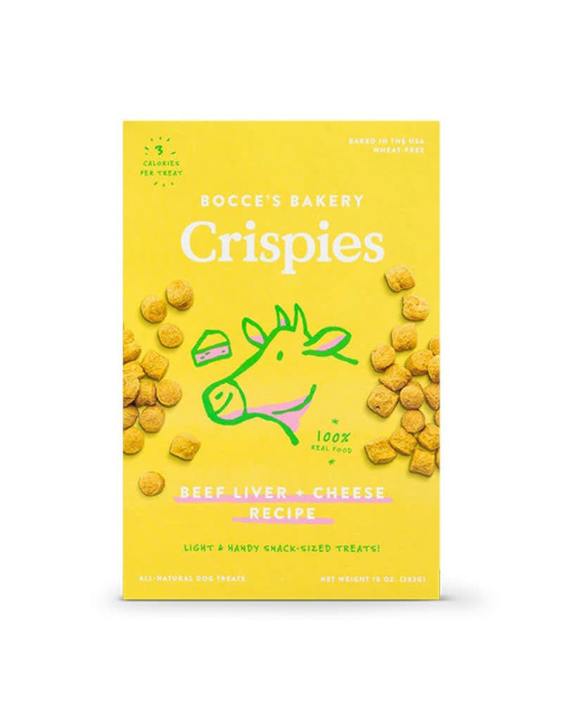 Bocce's Bakery Bocce's Bakery -  Beef Liver & Cheese Crispies - 10oz