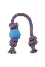 BeCo Pets - Balle en caoutchouc naturel sur corde