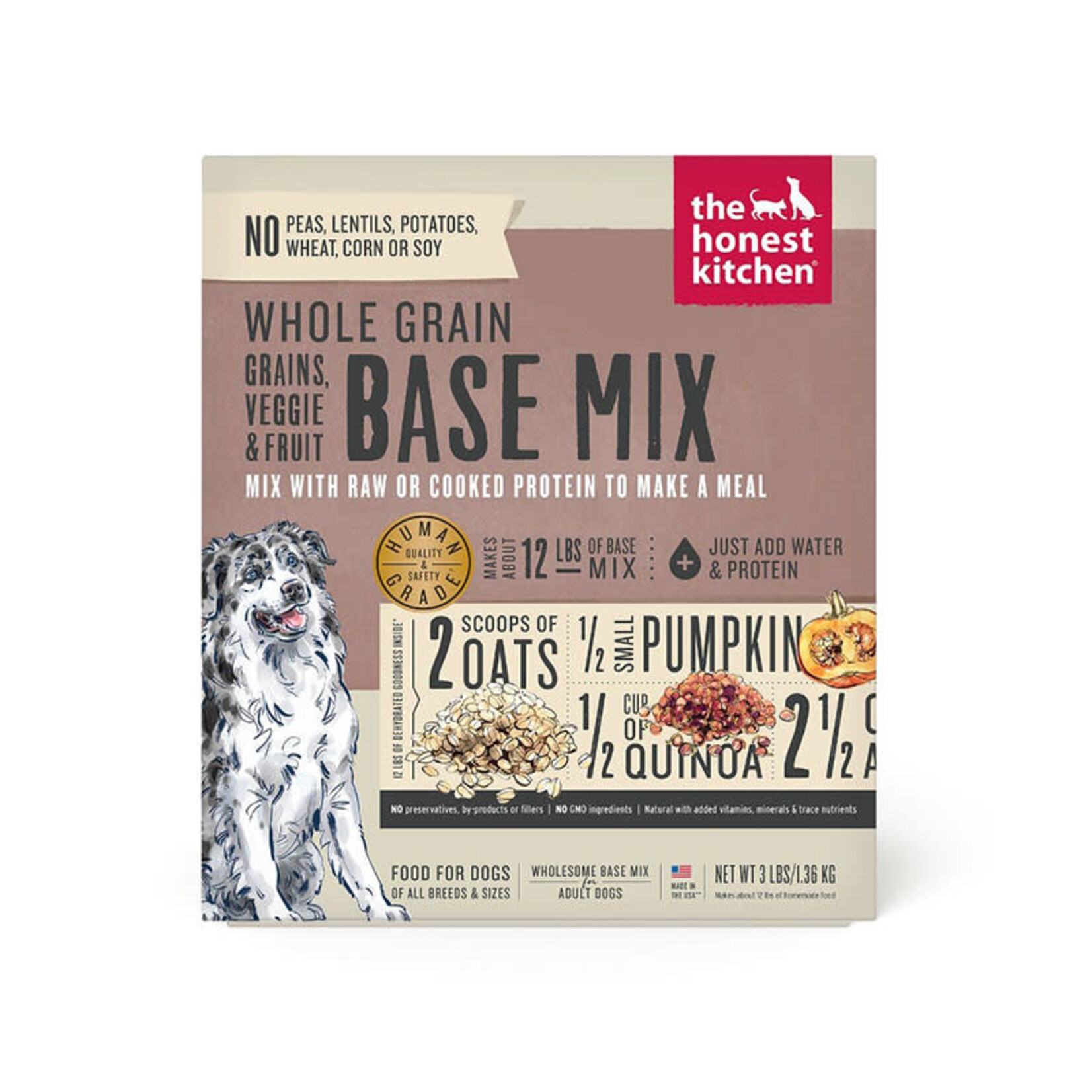 Honest Kitchen Honest Kitchen - Base Mix - Whole Grain Fruit & Veggie