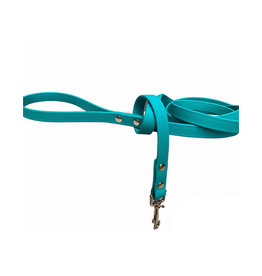 Hot Dogs All Dressed Hotdogs All Dressed - Vegan Leather Leash - Teal
