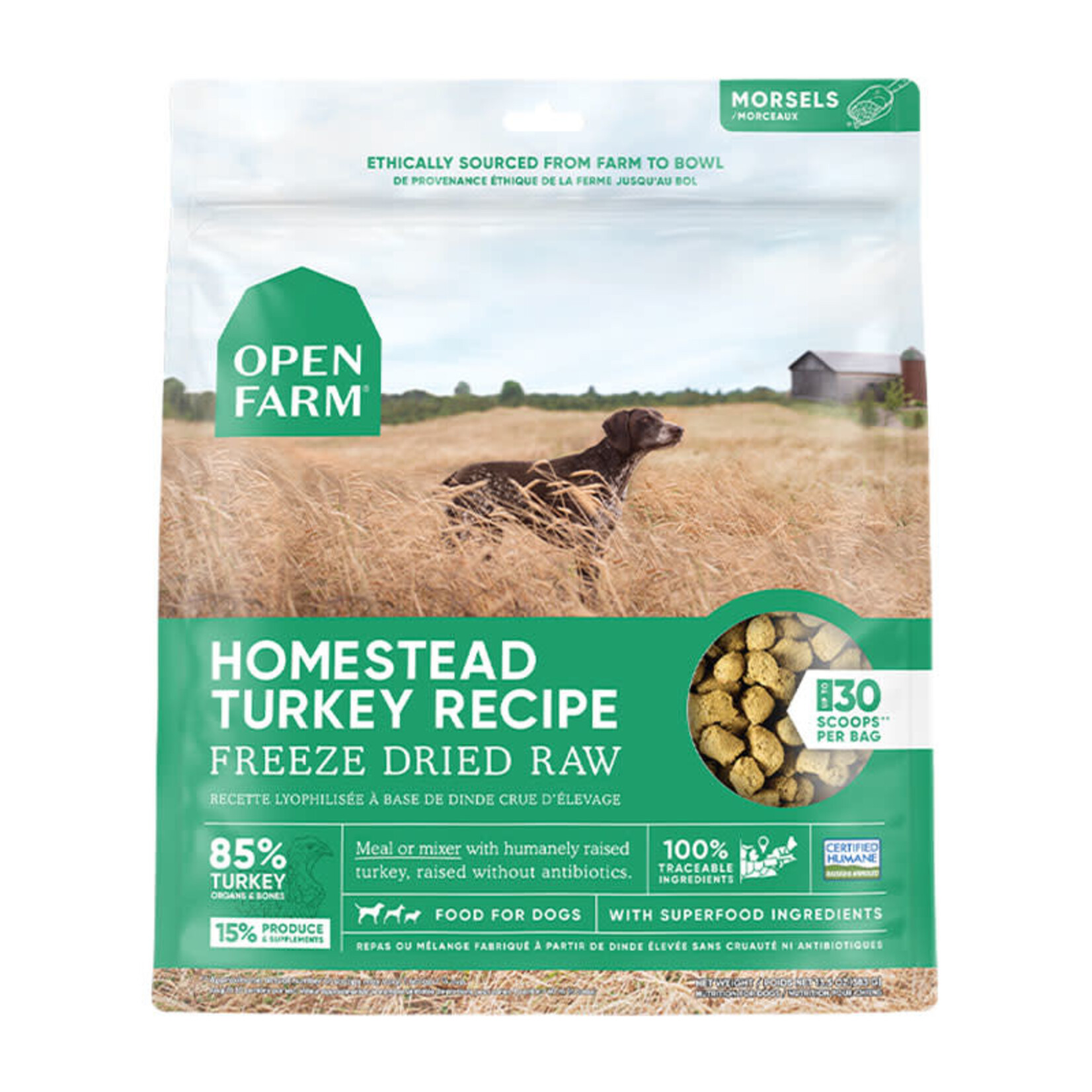 Open Farm Open Farm - Freeze Dried - Homestead Turkey Morsels