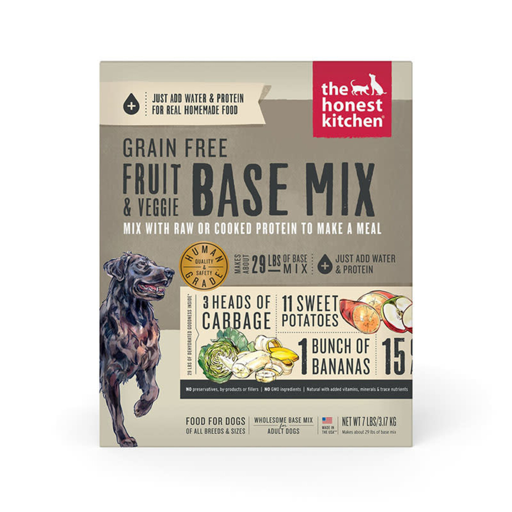 Honest Kitchen Honest Kitchen - Base Mix - Grain Free Fruit & Veggie Base Mix - 7lbs