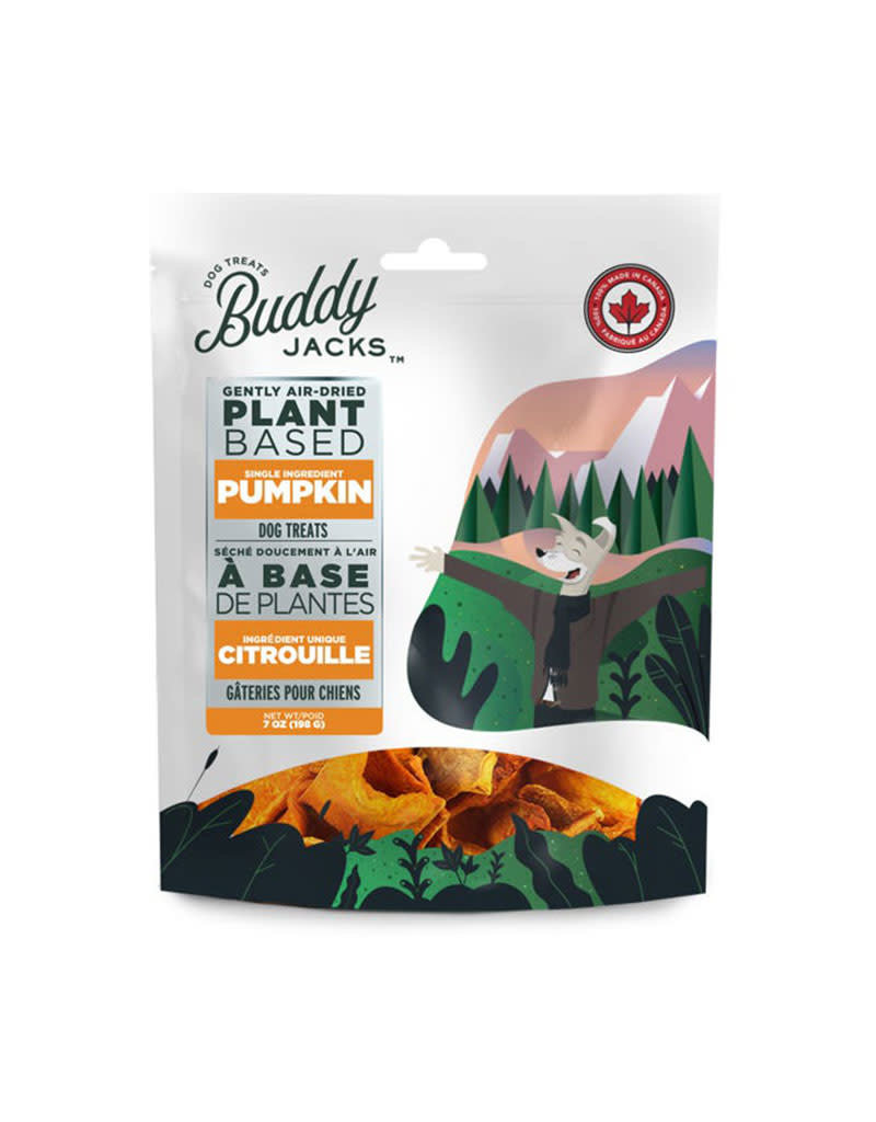 Buddy Jacks - Plant Based - Air Dried Pumpkin - 7oz