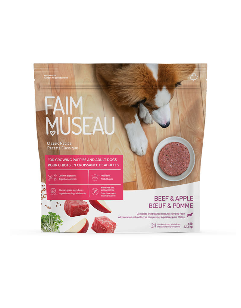 Faim Museau Faim Museau -Beef & Apple for Dogs - 6lbs