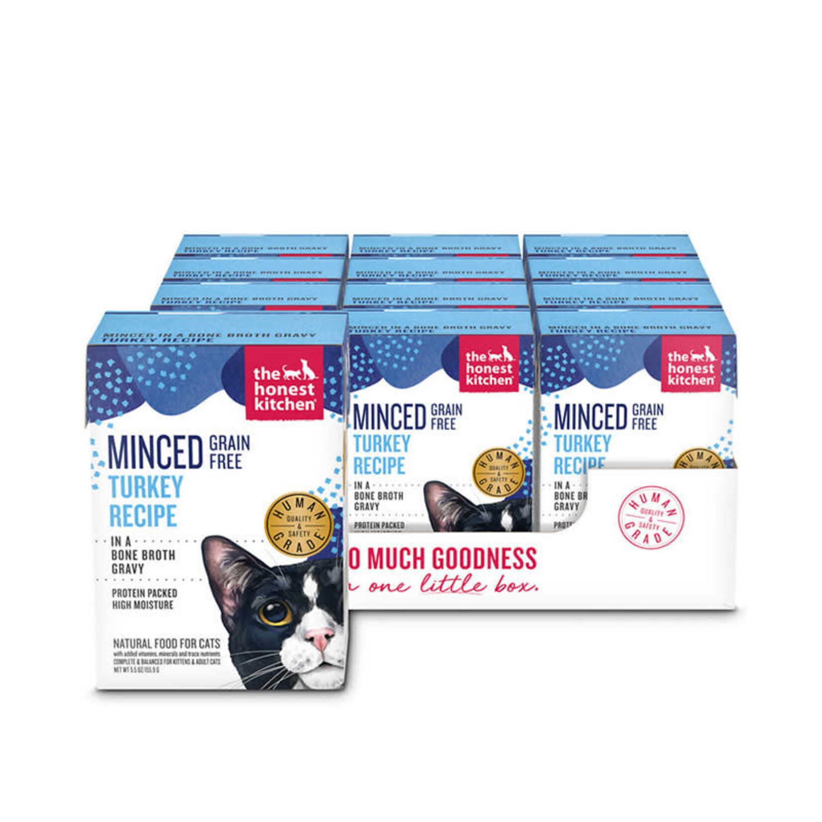 Honest Kitchen Honest Kitchen - Pour Chat - Dinde hachée dans un bouillon d'os