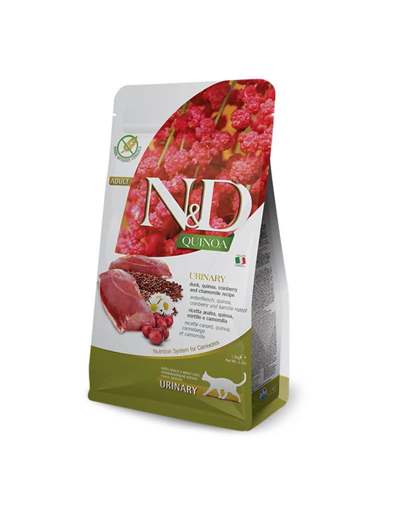 Farmina N&D - CHAT - Quinoa - Canard Urinaire - 3.3lbs