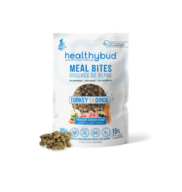 Healthybud Healthybud - Freeze-Dried Raw - Turkey Bites - 14oz