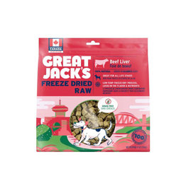 Great Jack's - Freeze-Dried Treat & Topper - Beef Liver - 198g