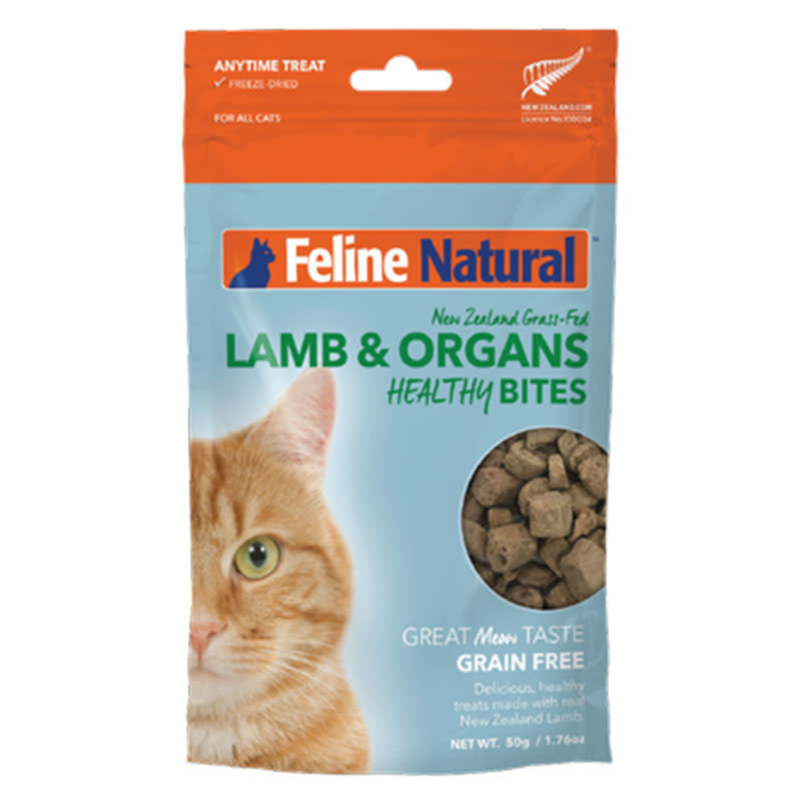 Feline Natural Feline Natural - Healthy Bites - Agneau - 50g