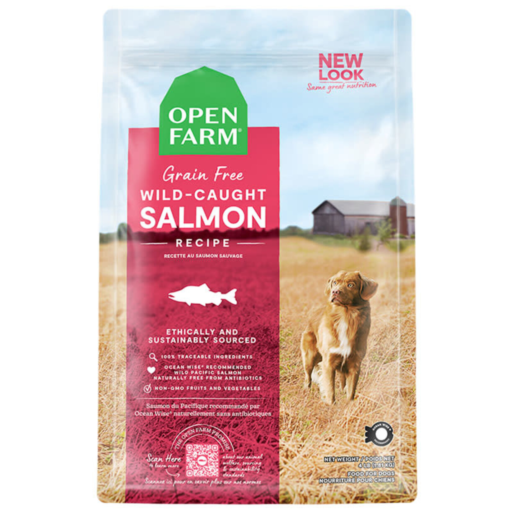Open Farm Open Farm - Pour chien - Saumon sauvage